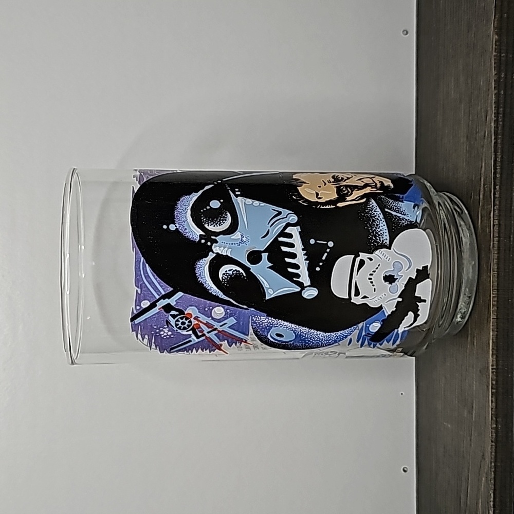 1977 RARE Star Wars - Darth Vader - Burger King Collectible Glass